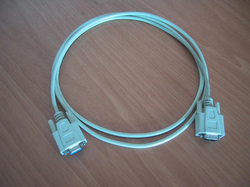 A straight serial cable