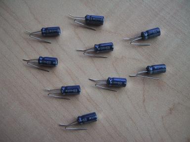 How to bend the capacitors
